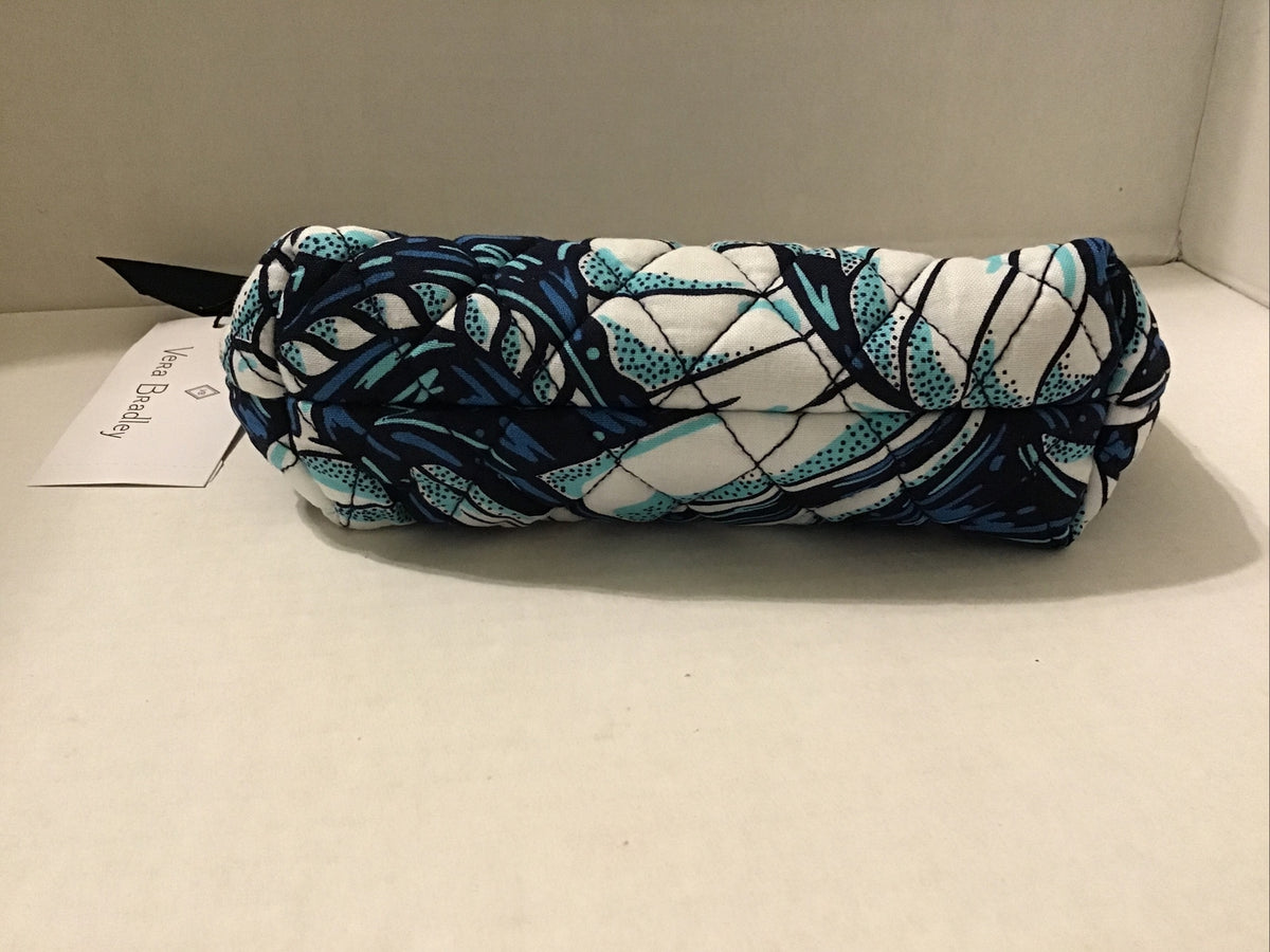 Vera Bradley Compact Travel Cosmetic Bag - Shore Enough Pattern, NWT