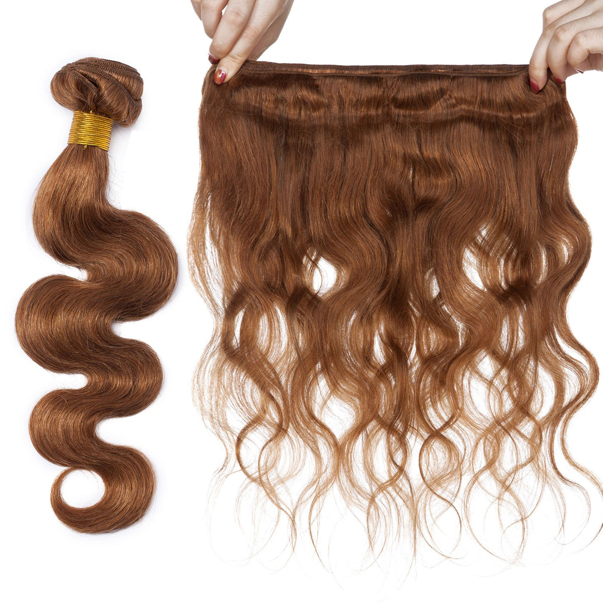 Virgin Human Hair Bundles - Body Wave & Straight Sew In Weft, 100G