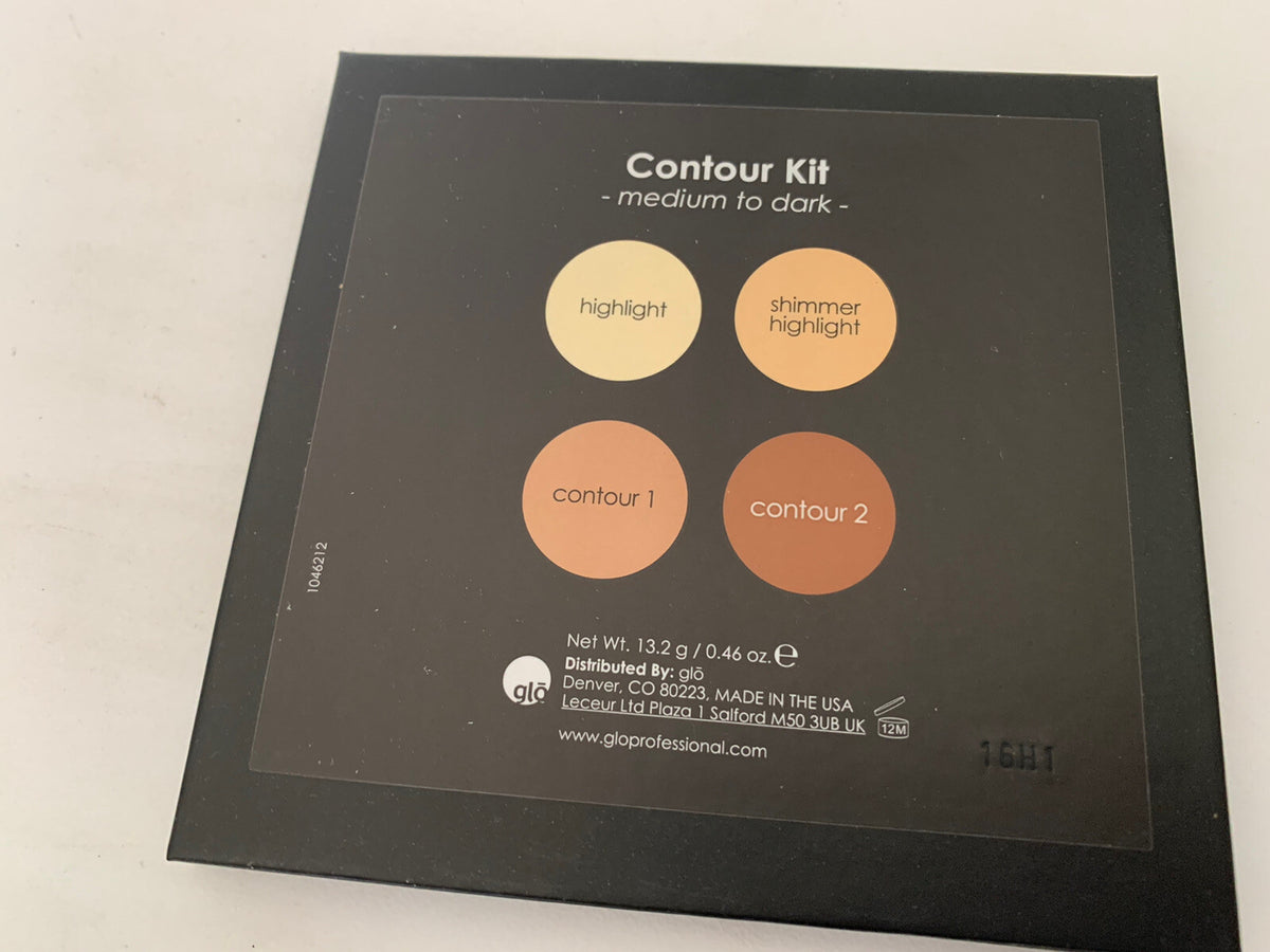 GloMinerals Contour Kit Medium to Dark | Highlight & Contour Makeup Set