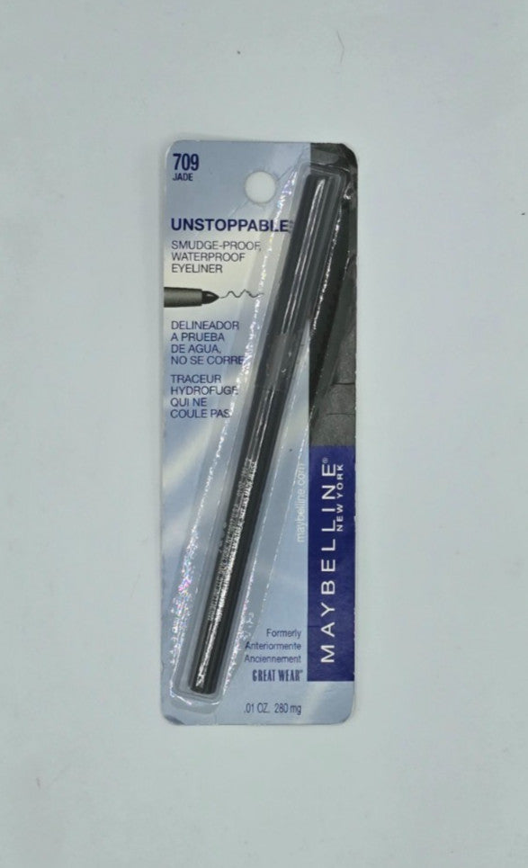 Waterproof Eyeliner Pencil - Jade, Long-Lasting and Smudge-Resistant