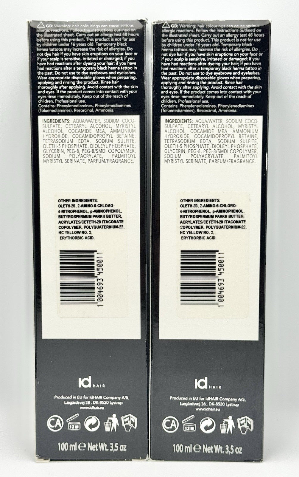 Permanent Hair Color 9/34 Very Light Golden Copper - 2x 3.5 oz