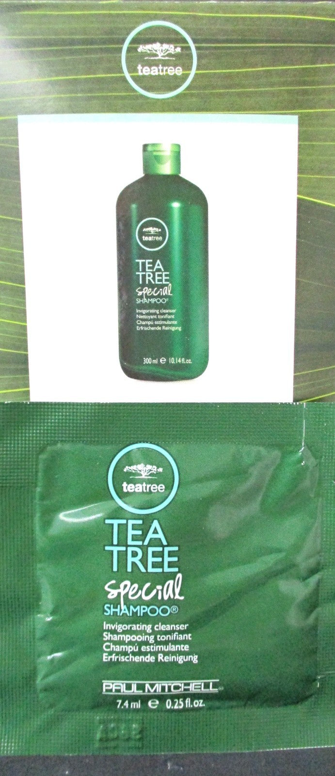 Tea Tree Shampoo Packets - 0.25 oz, 200 Count Hair Care