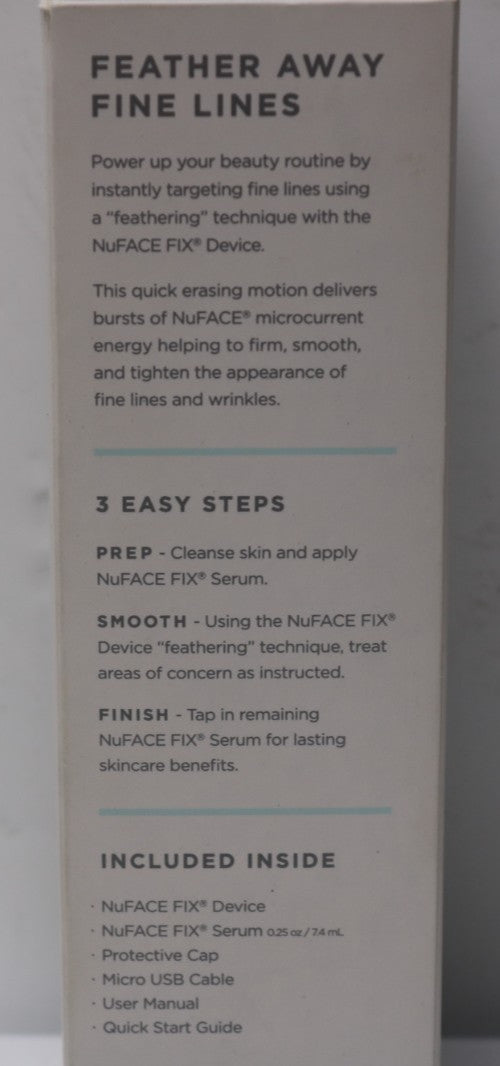 NuFACE Fix Line Smoothing Device - Facial Skin Tightening & Firming