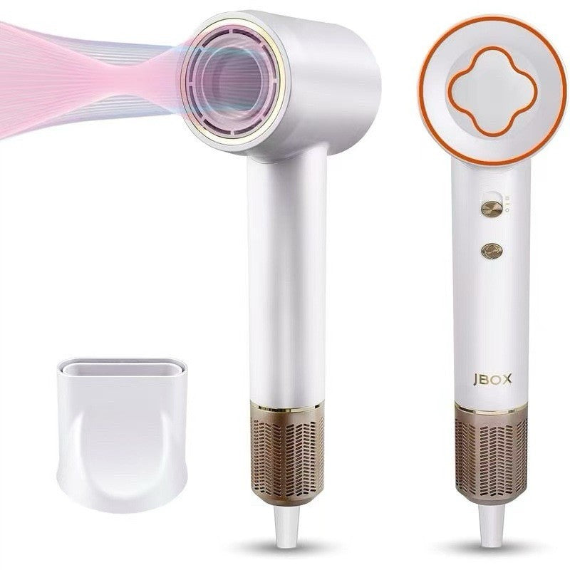 High-Speed Ionic Hair Dryer with Magnetic Nozzles - Professional 110,000 RPM