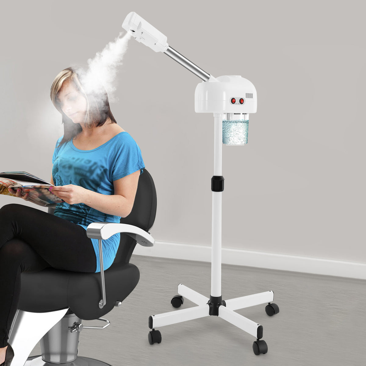 Facial Steamer with Ozone & Steam - Professional Spa Skin Care