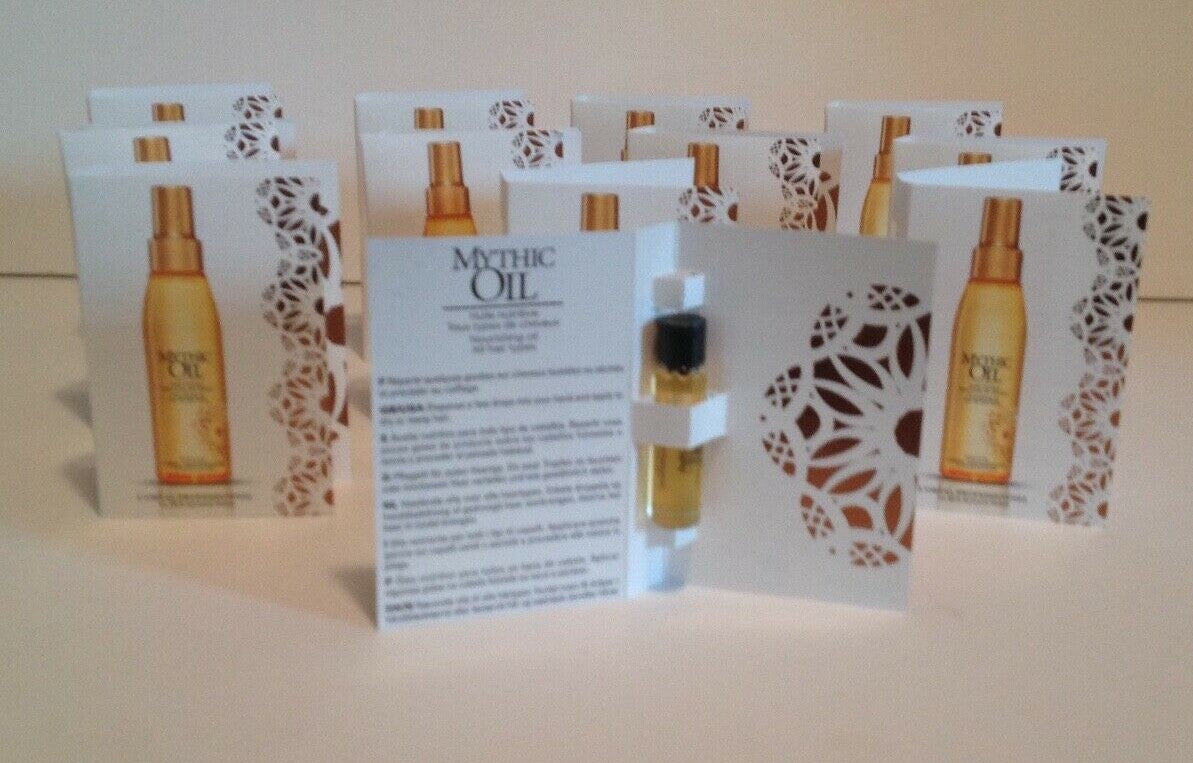 L'Oréal Mythic Oil Nourishing Hair Oil Sample Pack - 12x 3ml