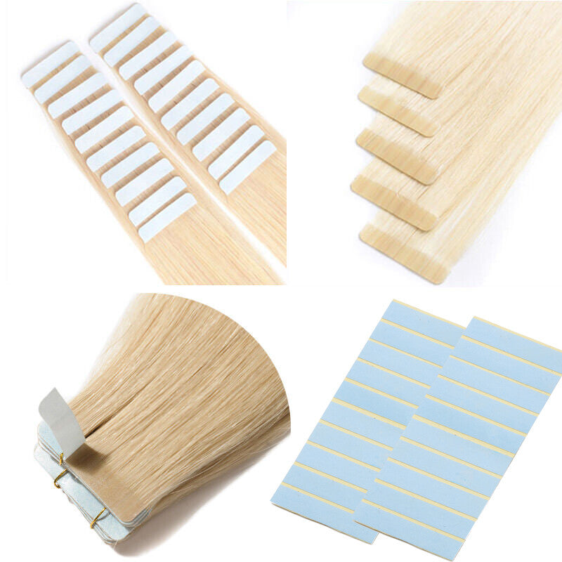 Hair Extension Double-Sided Adhesive Tape for Tape-in Hair Extensions - Waterproof & Long-lasting