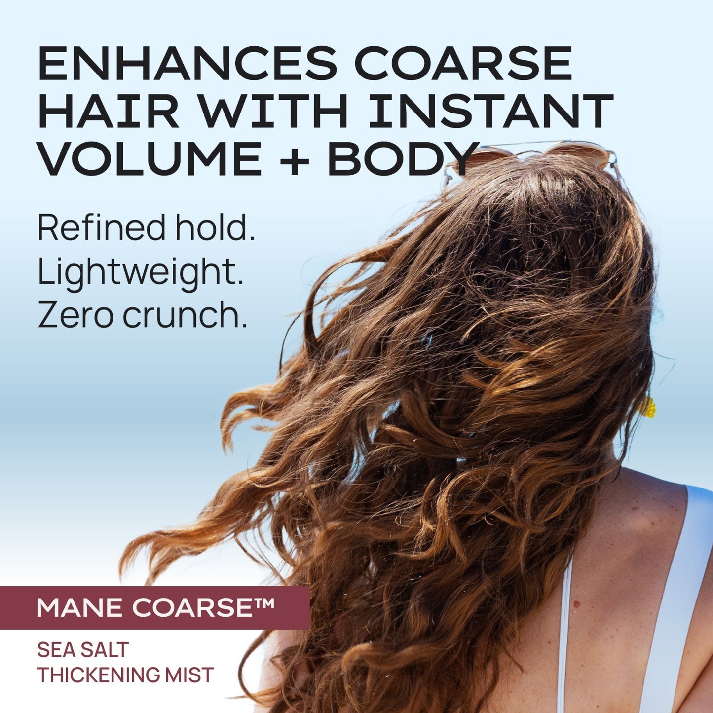 Sea Salt Texturizing Hair Spray for Volume & Waves - Thicken & Define