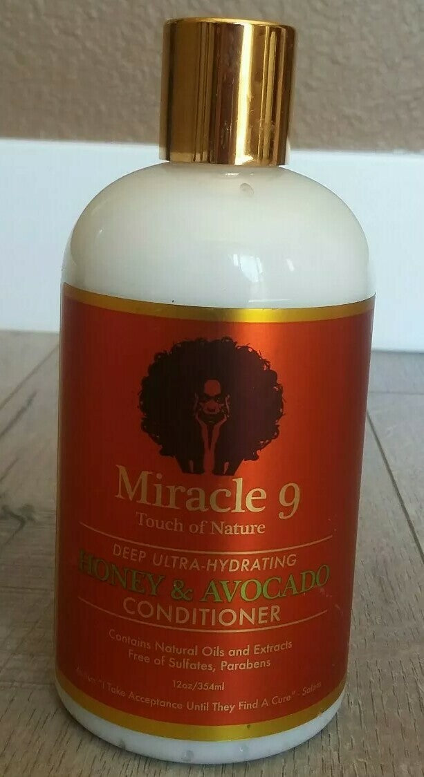 Deep Hydrating Honey & Avocado Conditioner - 12 oz for Nourished Hair