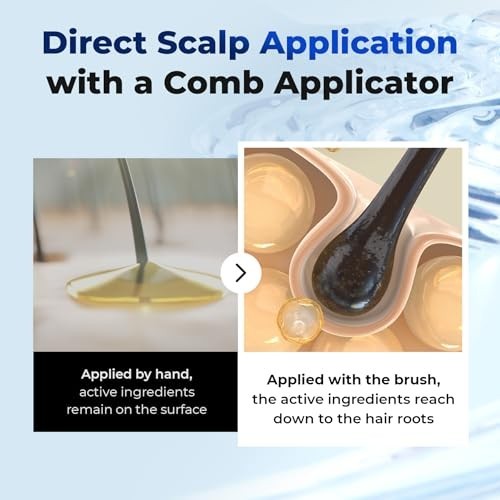 Scalp Serum 150ml with 38-Tip Comb Applicator