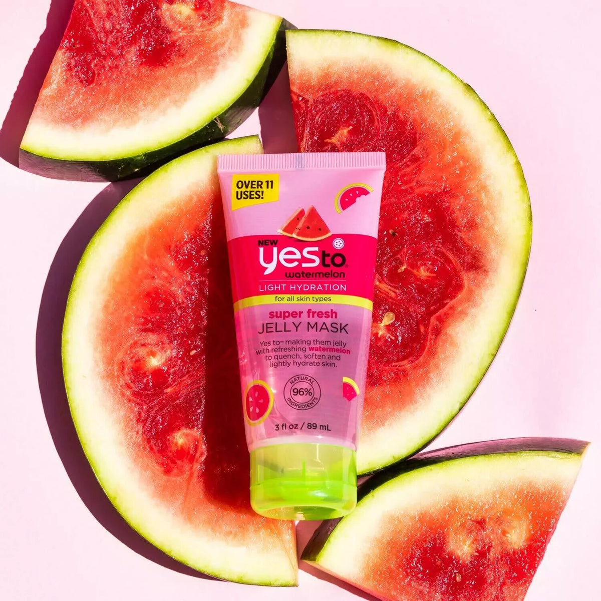 Watermelon Jelly Mask 4-Pack - Hydrating Face Mask
