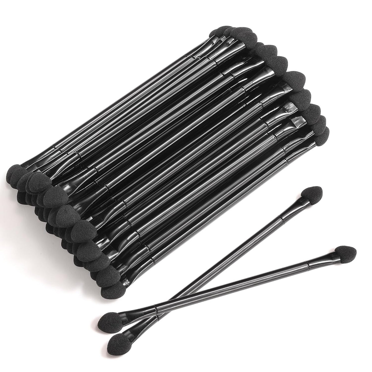30PCS Disposable Double-Ended Eyeshadow Makeup Sponges Brushes
