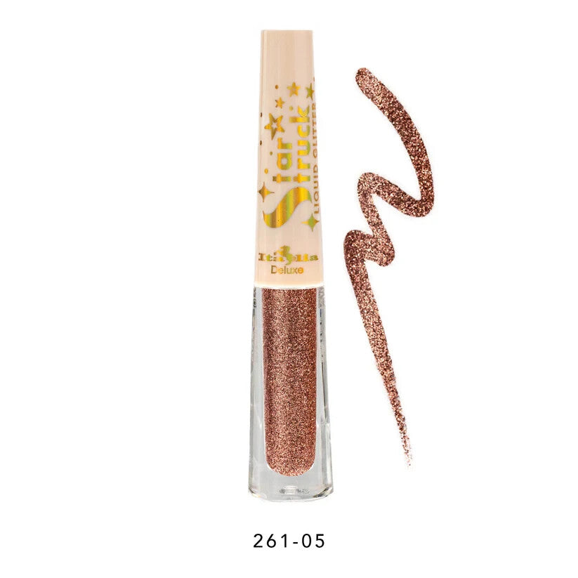 6 Pack Liquid Glitter Eyeliner Set - Star Struck Classic & Dazzling Colors
