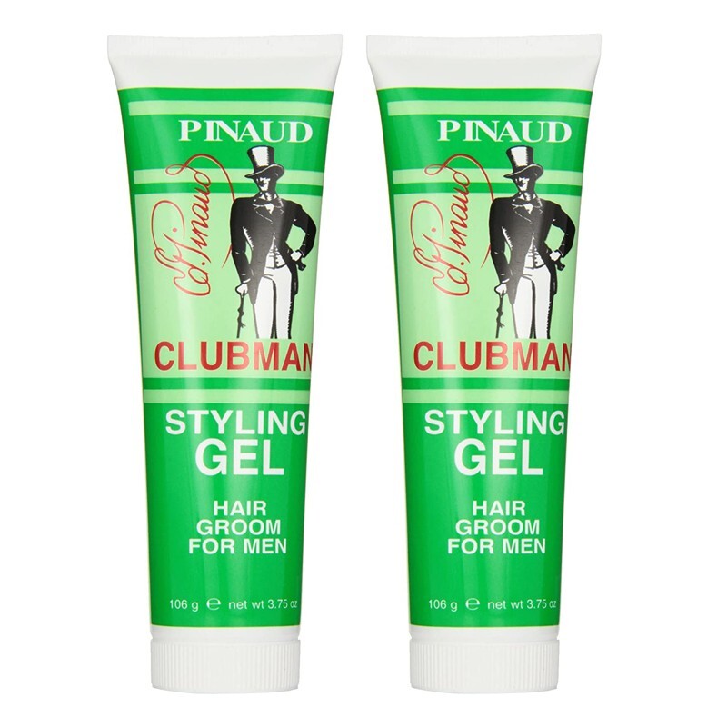 Men's Hair Gel - 2 Tubes, 3.75 oz Each, Grooming and Styling