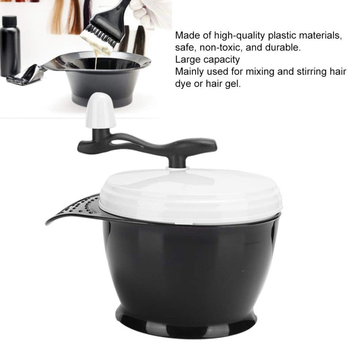 Hair Coloring Mixing Bowl and Tools Set for Professional & Home Use