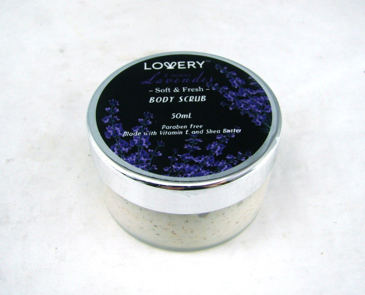Lavender Body Scrub 50ml - Soft & Fresh Exfoliating Spa Treatment