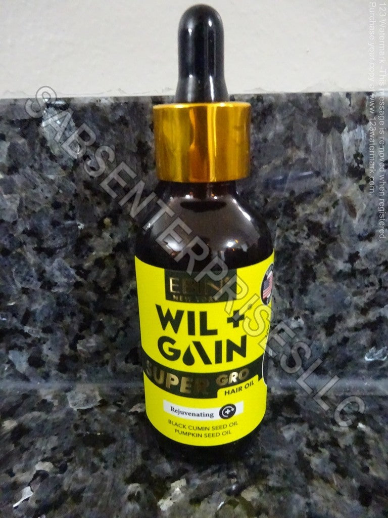 Set of 5 Black Cumin & Pumpkin Seed Hair Oil Bottles - 2oz Rejuvenating Treatment