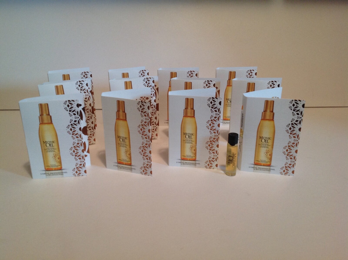 L'Oréal Mythic Oil Nourishing Hair Oil Sample Pack - 12x 3ml