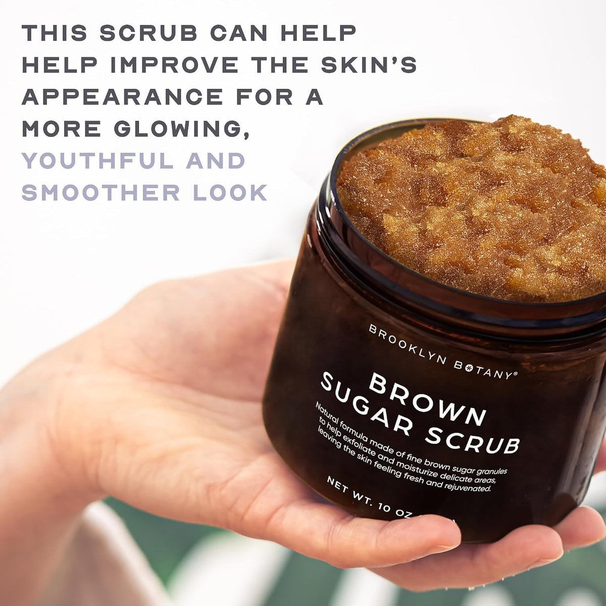 Brown Sugar Scrub – Exfoliate & Hydrate, Perfect for All Skin Types