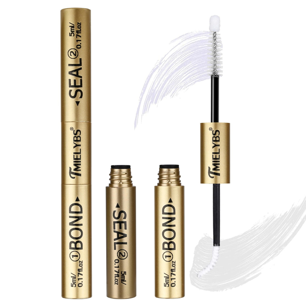 Waterproof Lash Bond and Seal Glue - Strong 10ML for Eyelash Clusters