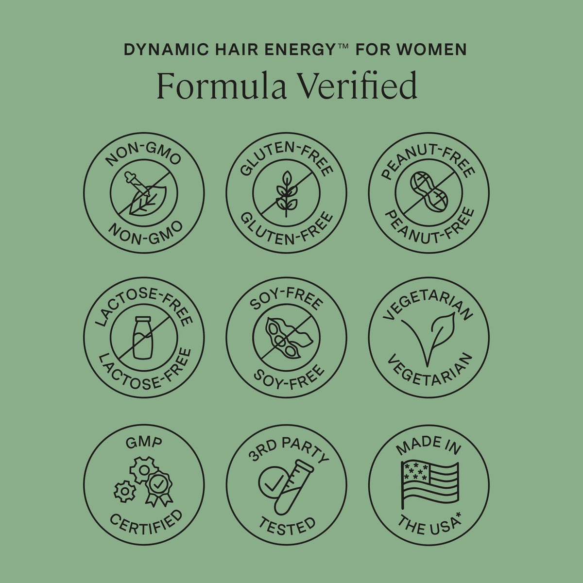 Stonehenge Health Dynamic Hair Energy for Women – Growth Supplement