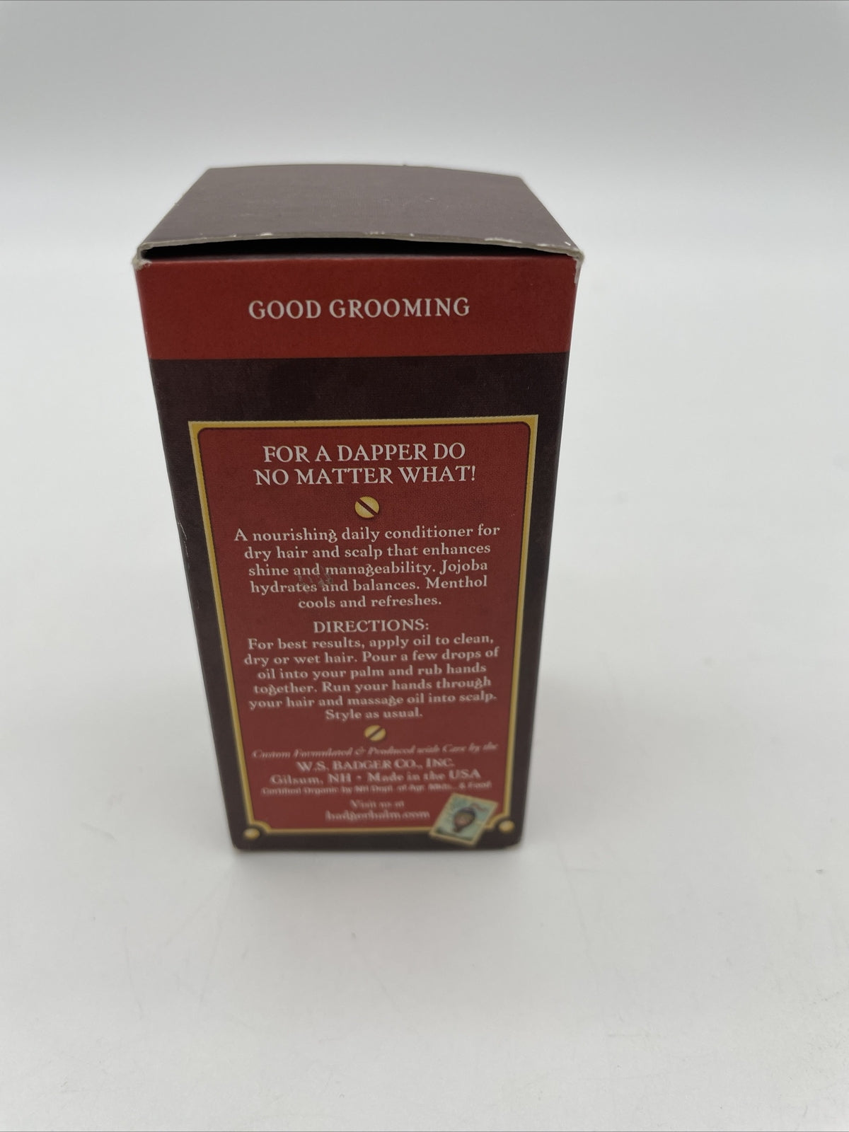 Men's Hair Oil - Nourishing Hair Treatment for Men 2 Fl Oz