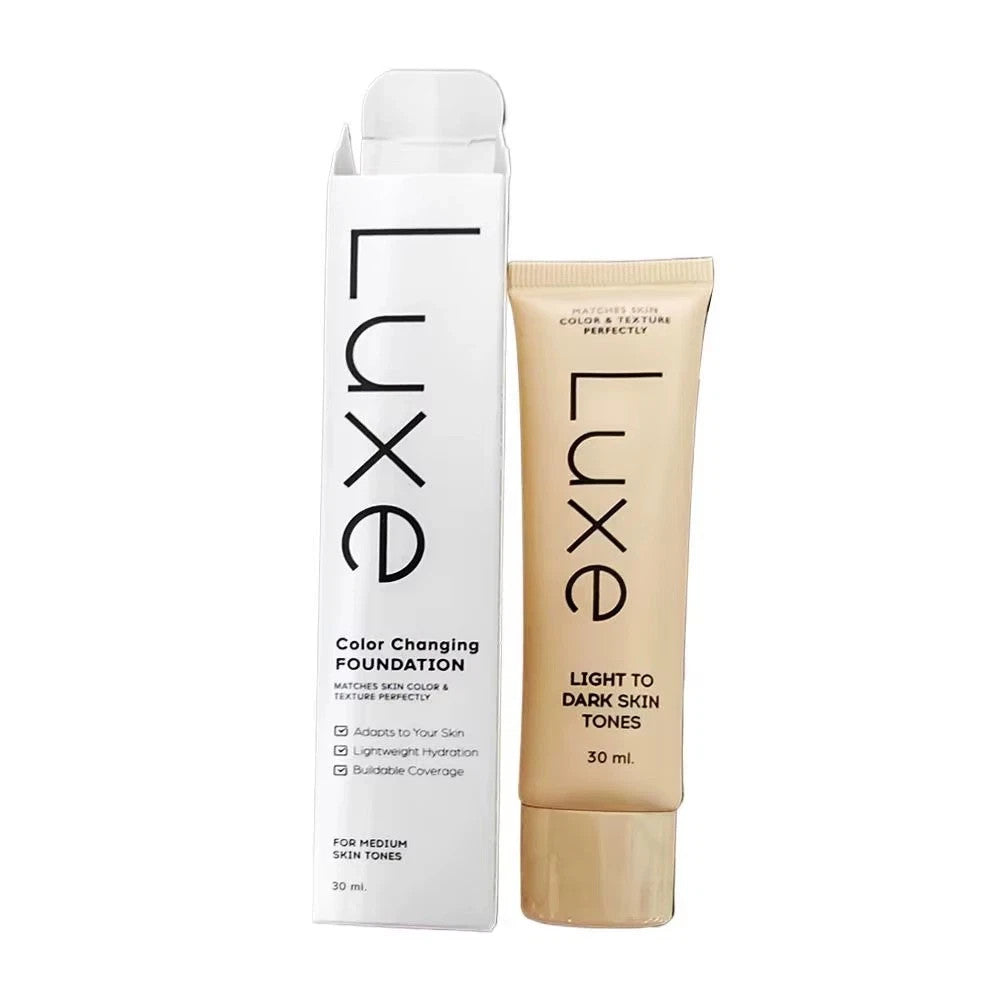 Color Changing Foundation 30ml Skin Tone Matching Makeup Lightweight SPF
