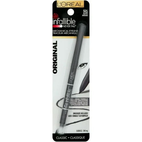 Long-Lasting Mechanical Eyeliner Pencil - Smudge-Proof, 16-Hour Wear