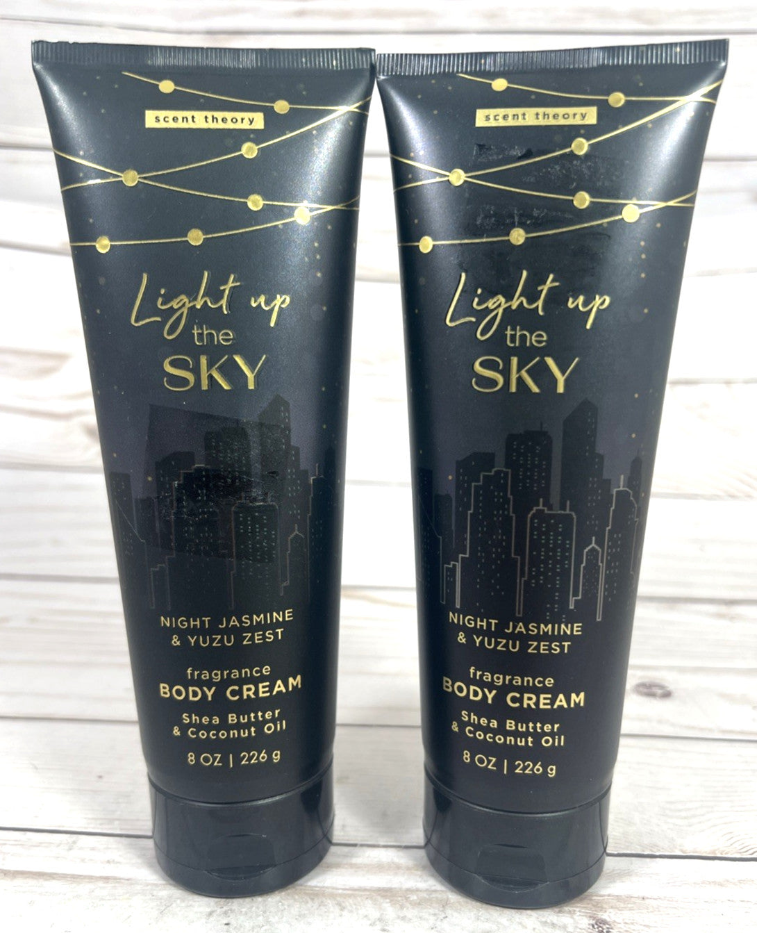 Scent Theory Light Up The Sky Night Jasmine & Yuzu Body Cream 8oz