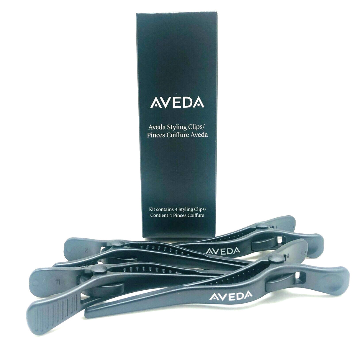 Aveda Styling Hairdressing Clips BLACK NIB