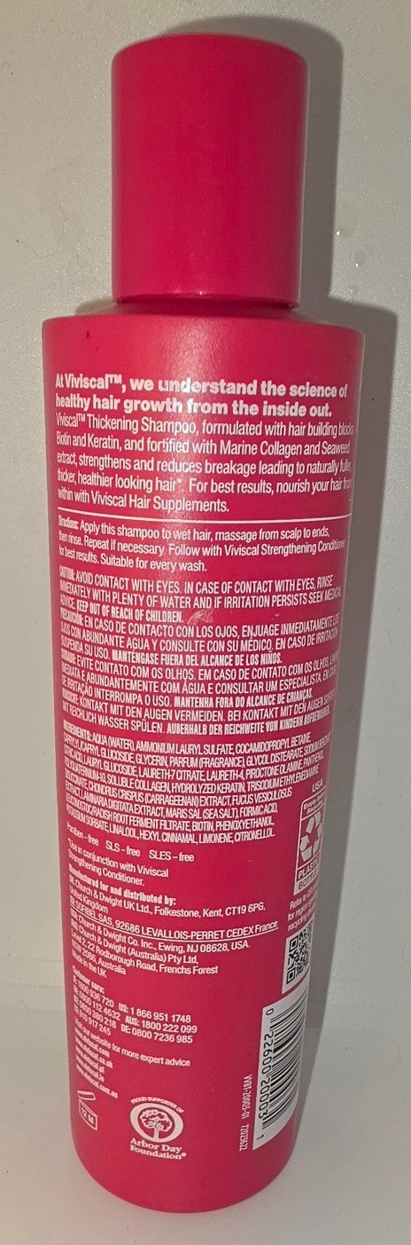 Viviscal Thickening Shampoo 8.45 oz with Biotin & Collagen