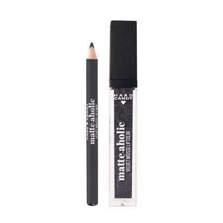 Matte Lip Color Kit - Deep Velvet Mousse Lipstick & Lip Liner Set