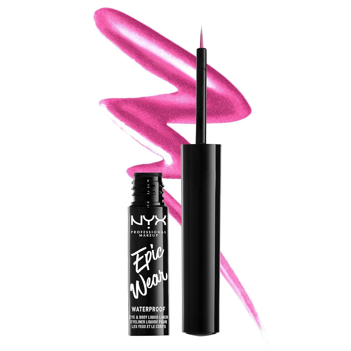 Waterproof Liquid Eyeliner for Face & Body - Long-Lasting & Highly Pigmented