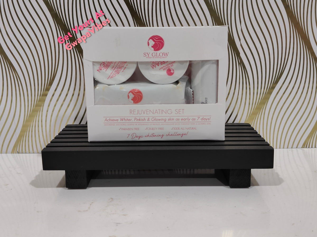 Rejuvenating Skincare Set with Niacinamide & Exfoliating Resorcinol - 4 Steps for Radiant Skin
