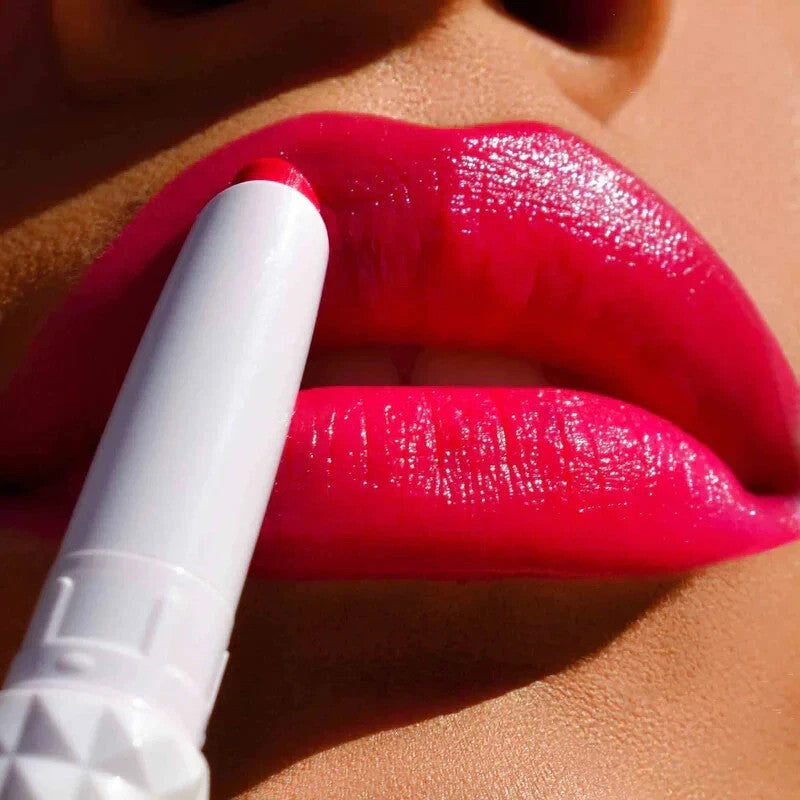 Lipstick - Hot Fuchsia Pink, Full Size, Long-Lasting Cream Formula