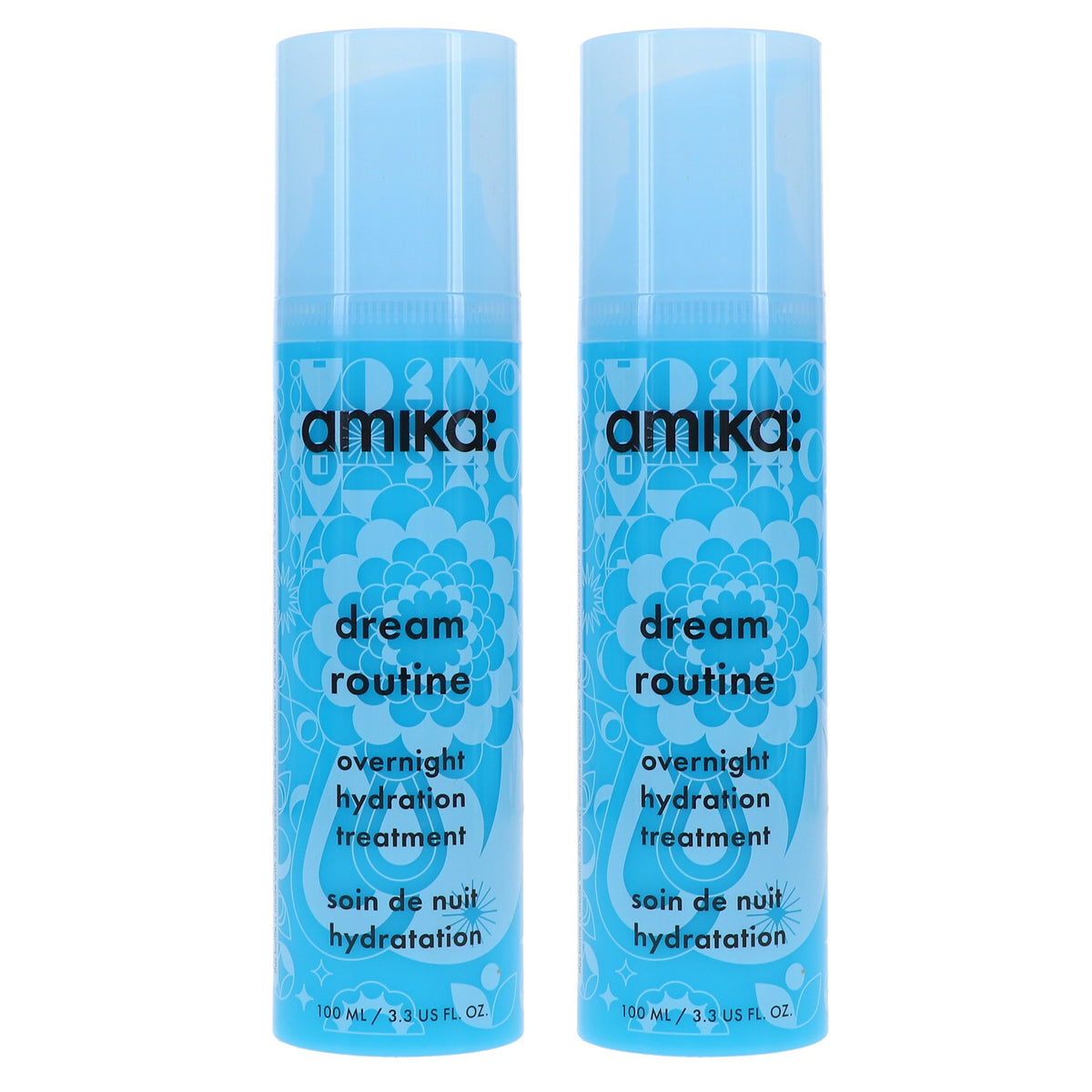 Overnight Hair Hydration Treatment Set - 2 Pack, Deep Conditioning, Hydrating Mask for Soft, Luminous Hair