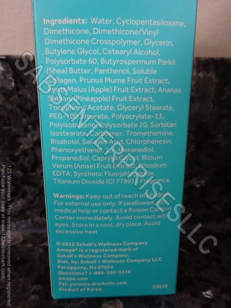 Set of 4 Amope Radiant Skin Foot & Leg Hydrating Serums - 3.5 Fl Oz Each