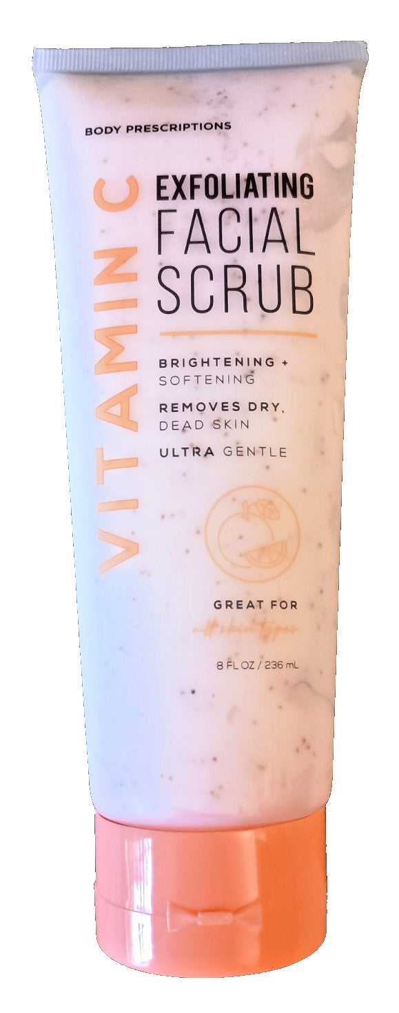 Body Prescriptions Vitamin C Exfoliating Facial Scrub Reveal Radiant