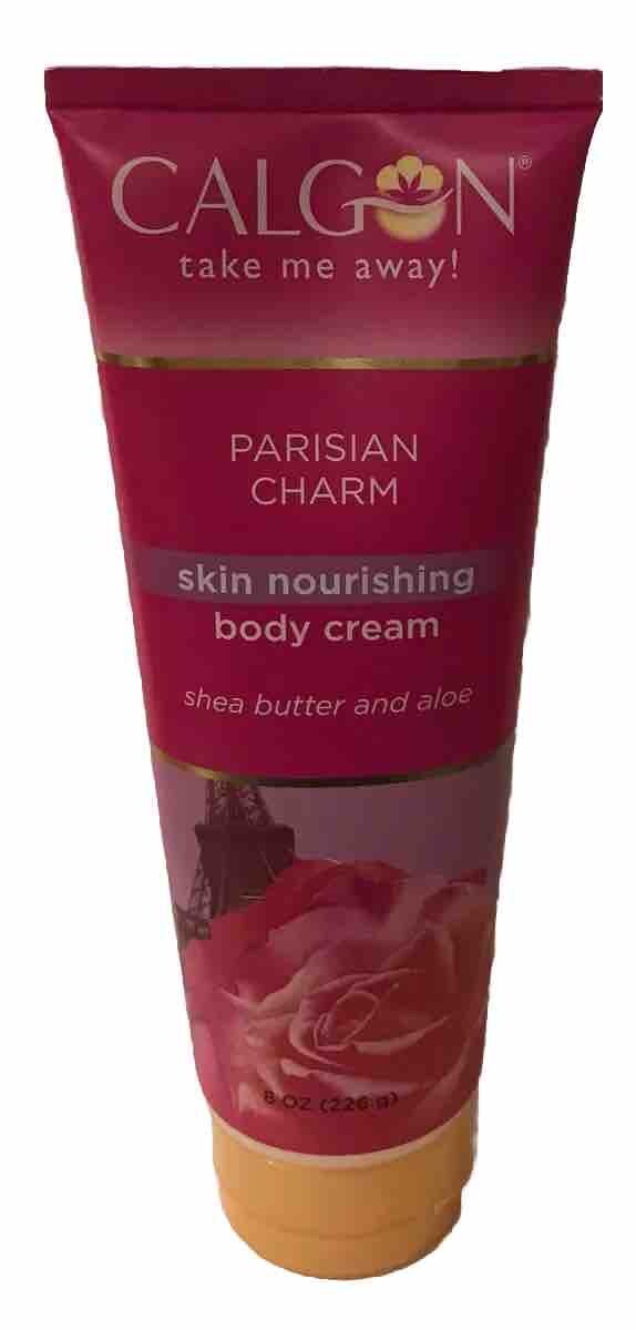 4 Calgon Body Cream with Shea Butter & Aloe PARISIAN CHARM 8 oz 226 g