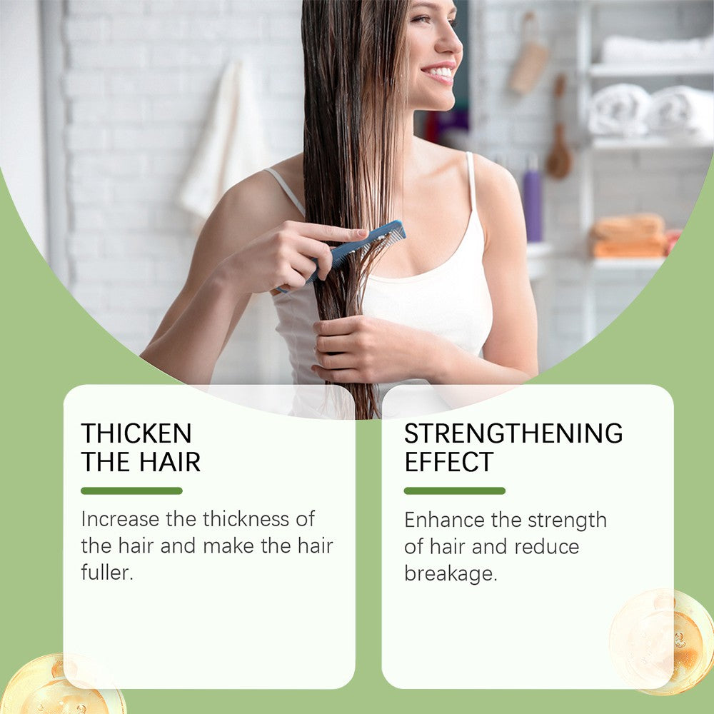Hair Growth Shampoo with Rosemary & Hydrolyzed Keratin for Damaged Hair – 100ML