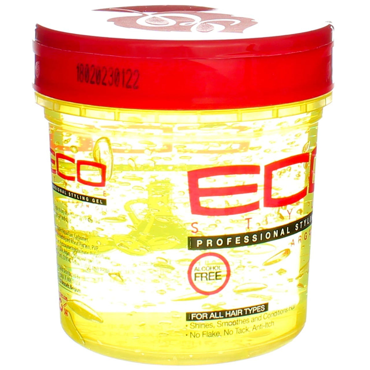 Eco Style Styling Gel with Argan Oil - Maximum Hold, Alcohol-Free, 16oz