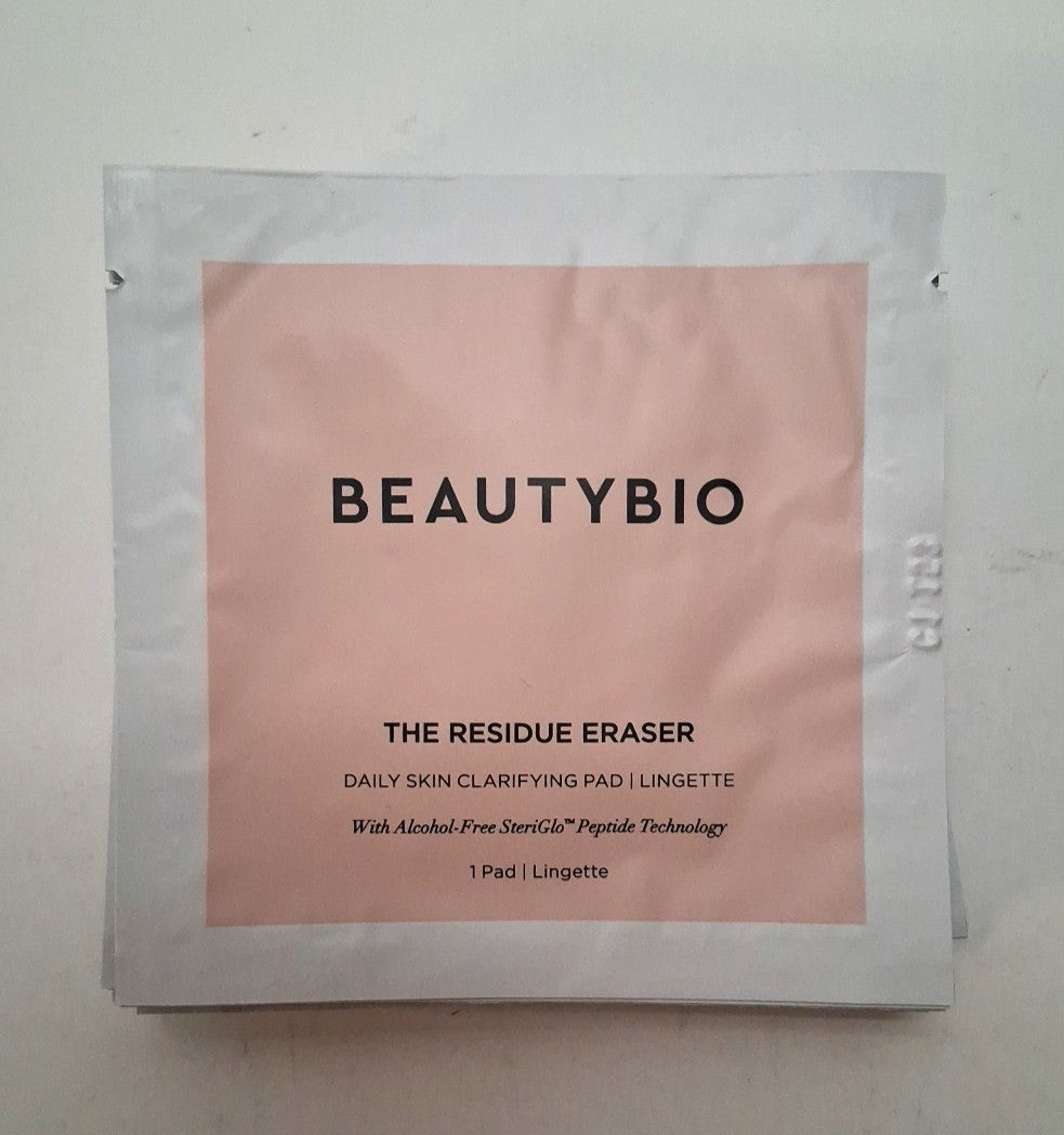 BeautyBio Residue Eraser Clarifying Pads - 20 Count Face Toner