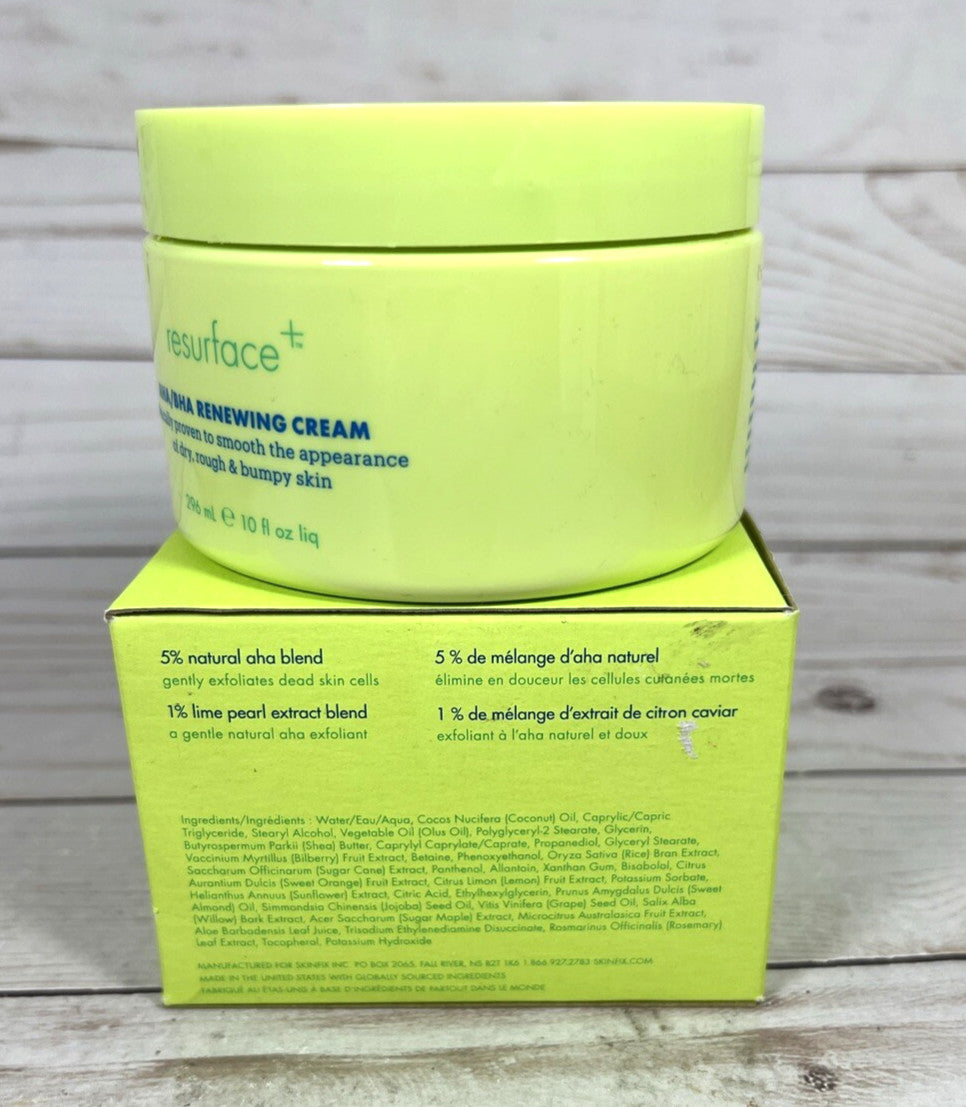 Skinfix Resurface AHA/BHA Renewing Body Cream 10oz