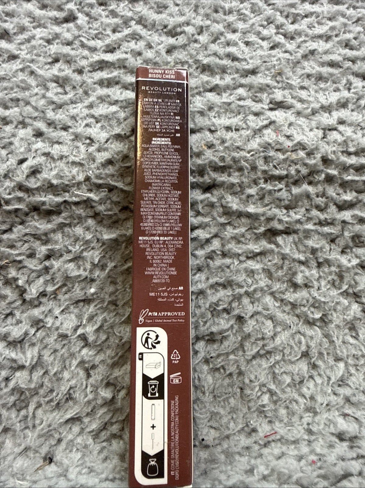 Lip Liner Pencil - Peel Off Ink Lipstick for Precise Lip Makeup - Hunny Kiss