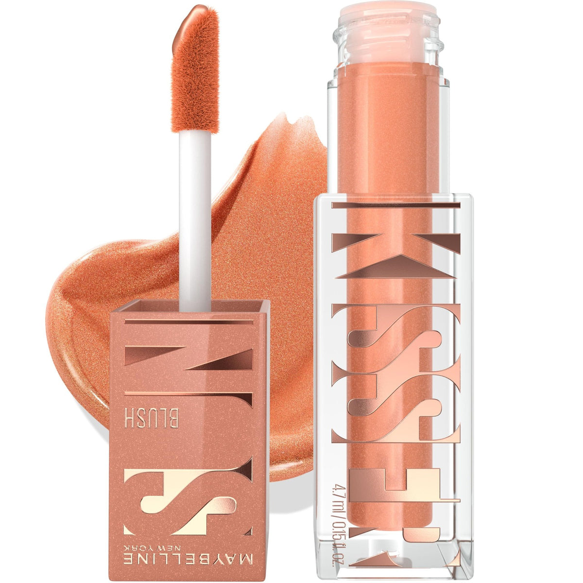 Maybelline Liquid Blush Sunkisser - 10 Shades, 12HR Glow Cheek Makeup