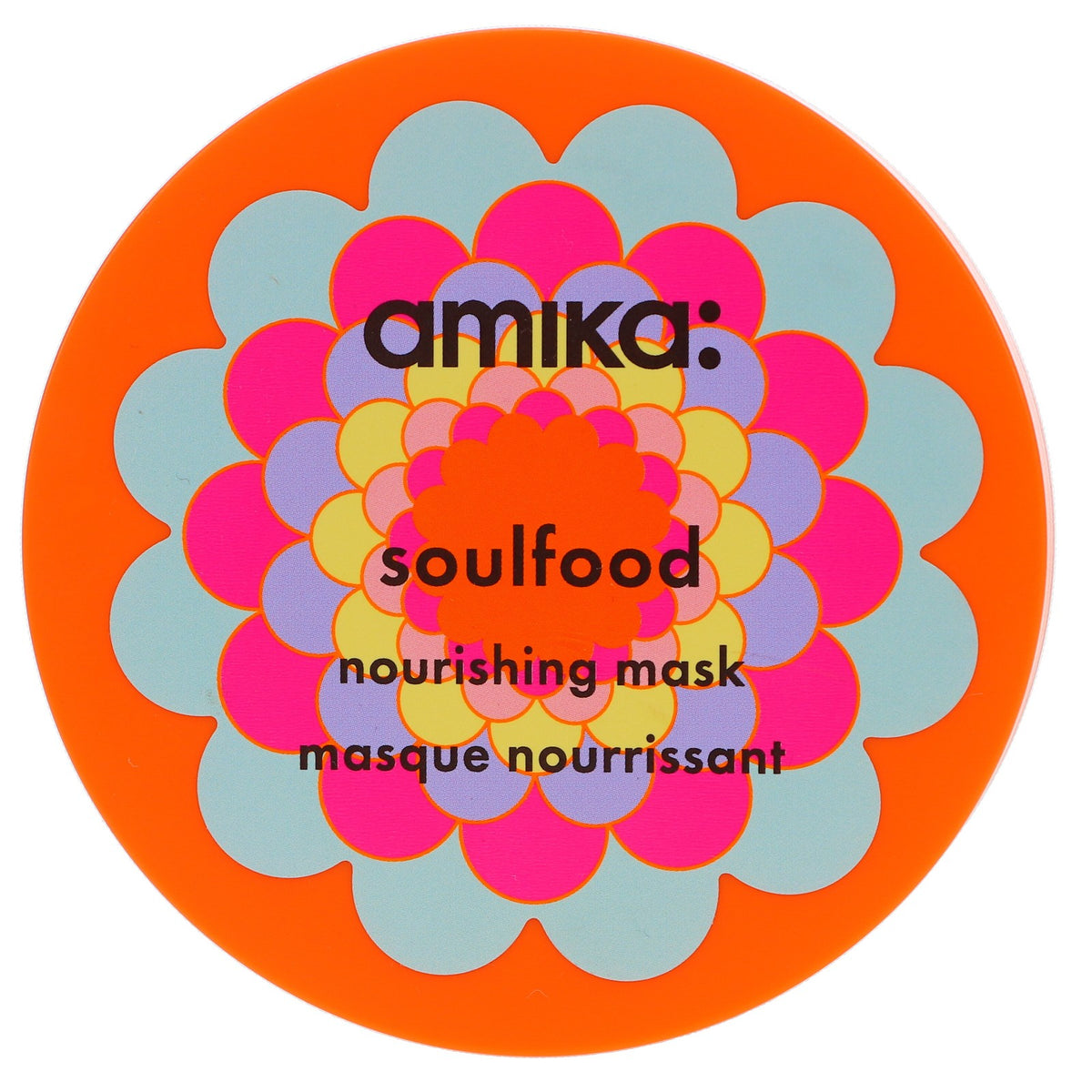 Amika Soulfood Nourishing Hair Mask 8 oz – Deep Conditioning for Dry, Damaged Hair