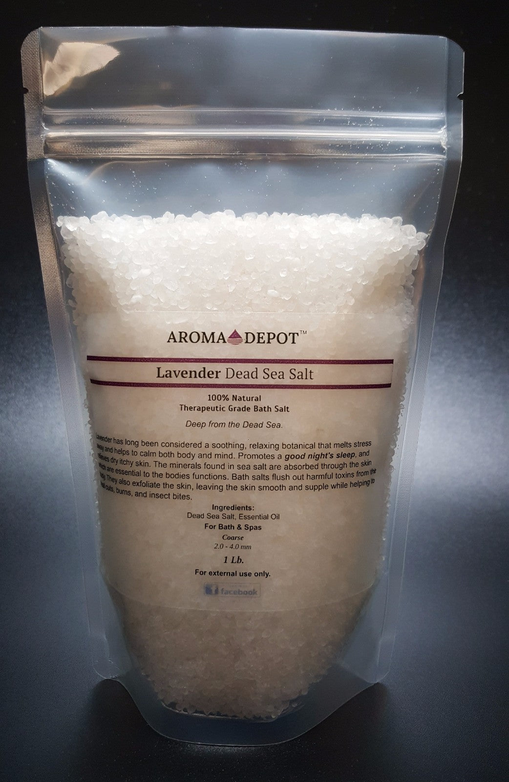 Lavender Detox Bath Salt Soak Purifying Soaking Salts 1oz to 5 lbs