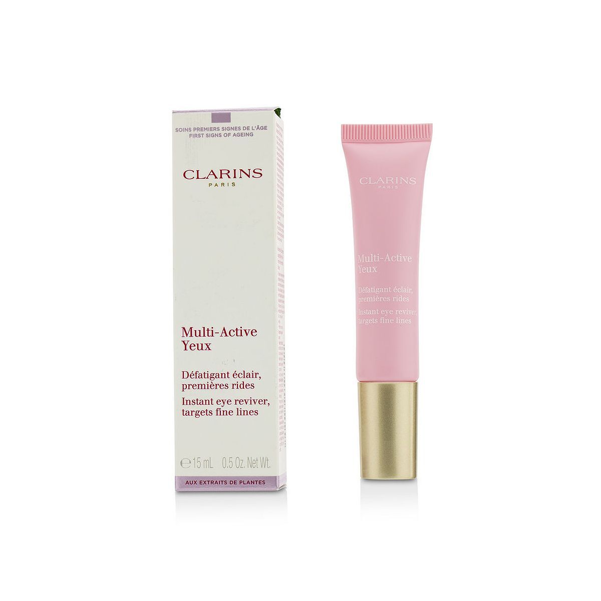 Clarins Multi-Active Instant Eye Reviver - Anti-Fine Lines Eye Cream, 15ml