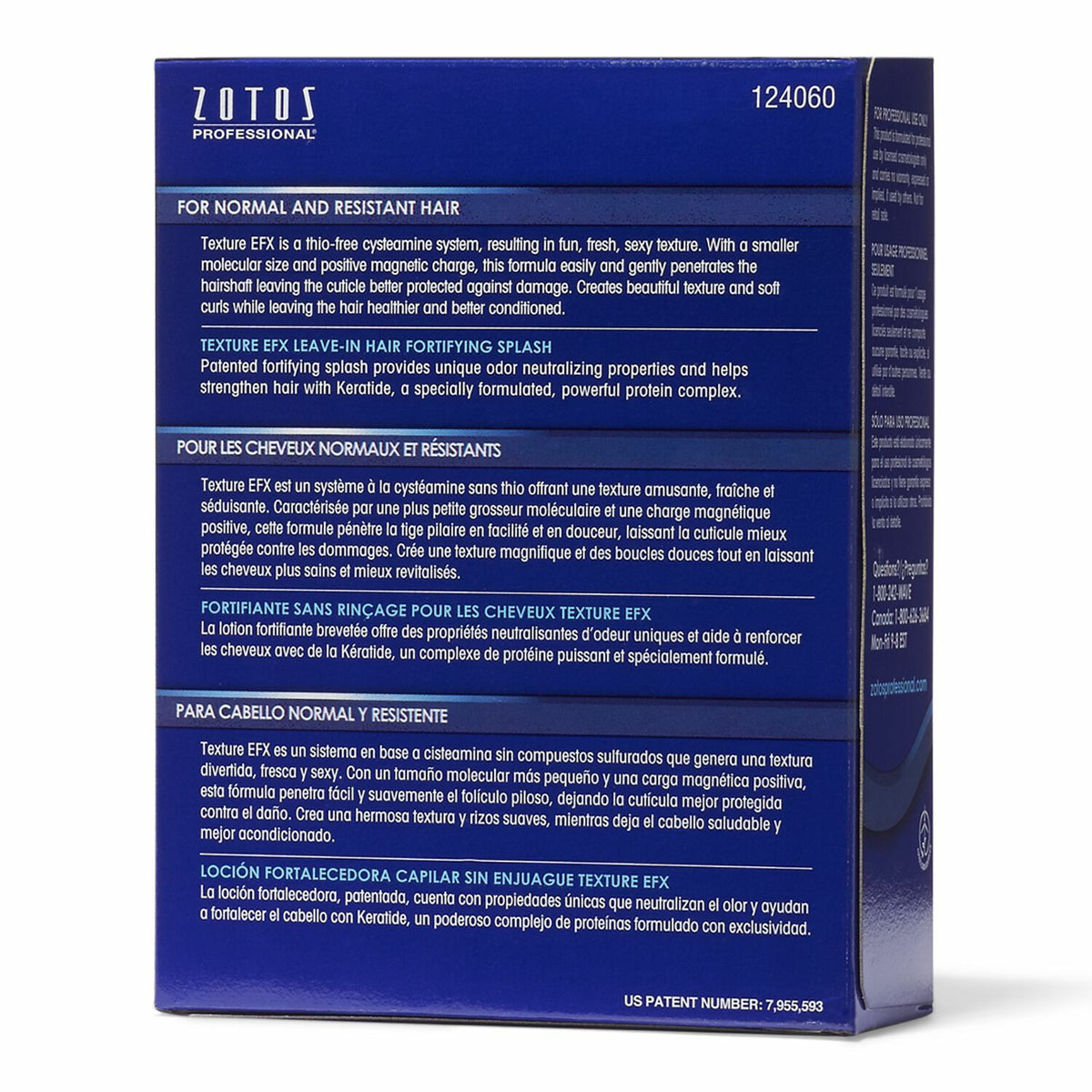 Zotos Professional Texture EFX Normal & Resistant Perm