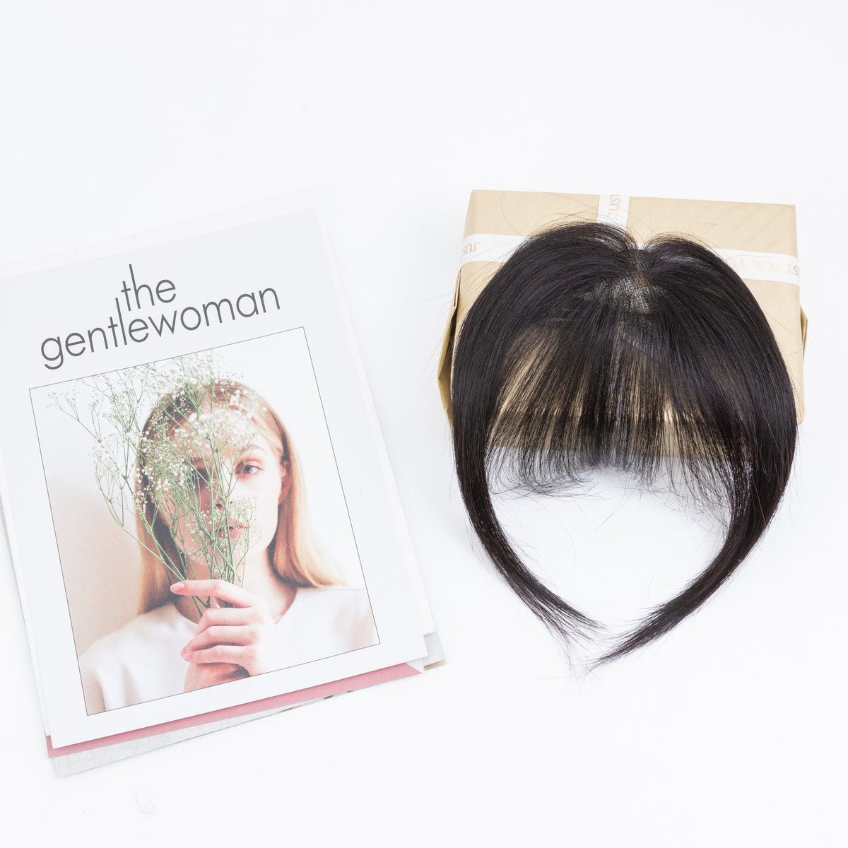 Clip-In Human Hair Bangs Extension with Wispy & French Styles - Natural & Dark Brown